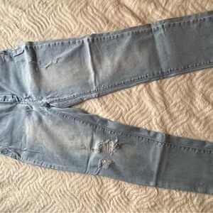 Distressed Denim Jeans